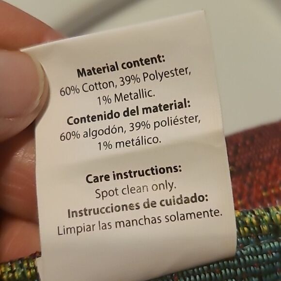 Festive Poinsettia Tapestry Table Runner - Picture 13 of 14